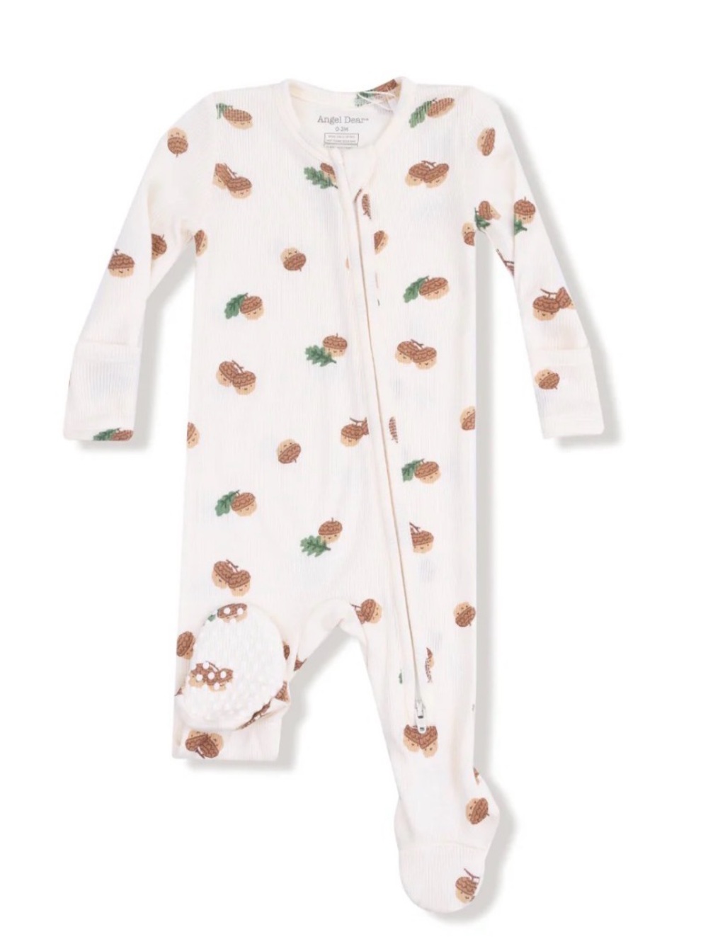 Angel Dear - 2 Way Zipper Footie - Tiny Acorns